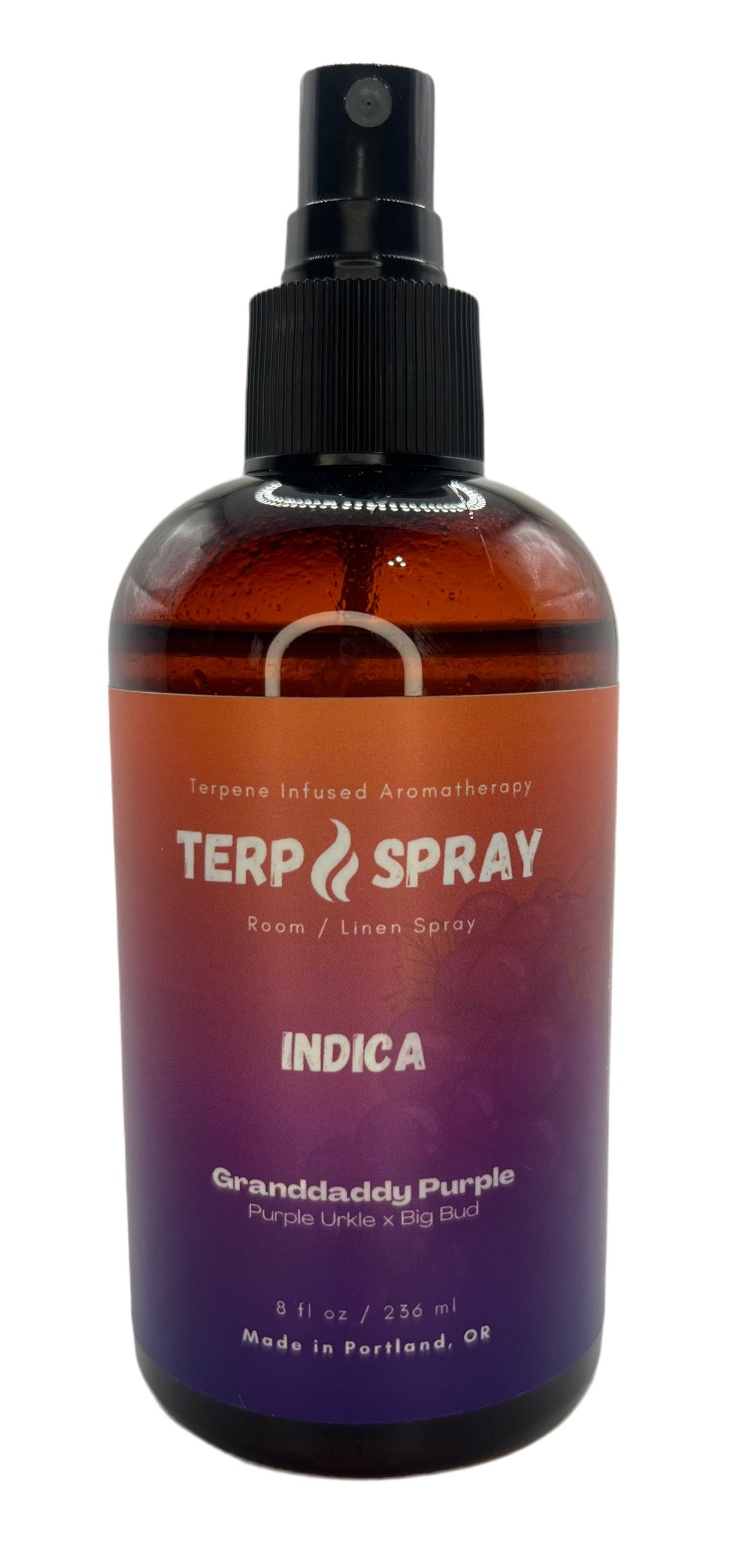 Granddaddy Purple 8oz Room Spray / Indica – Terp Canndles